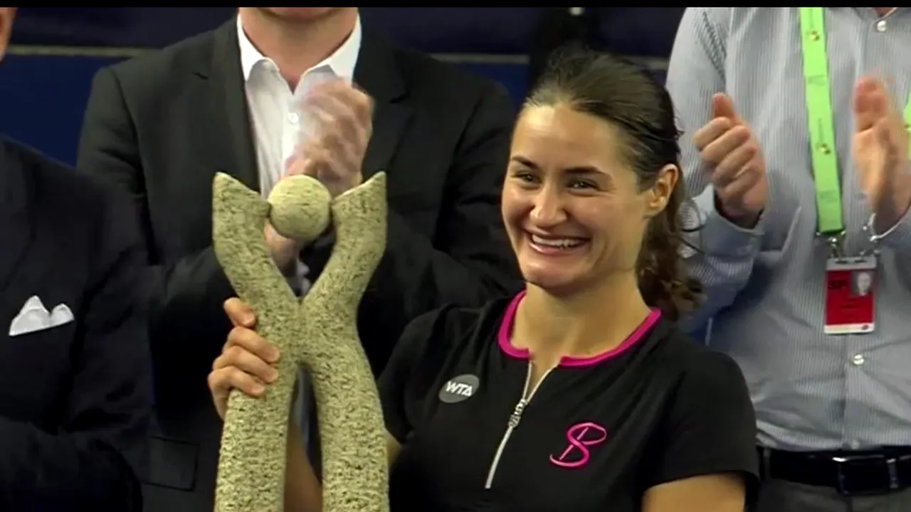 Superb! Monica Niculescu a câștigat turneul din Luxemburg după un meci magic cu Petra Kvitova. Românca a uimit pe toată lumea cu performanța din setul al doilea al finalei