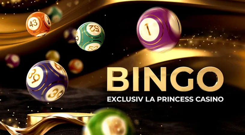 Cel mai popular joc de Bingo online, de azi pe Princess Casino