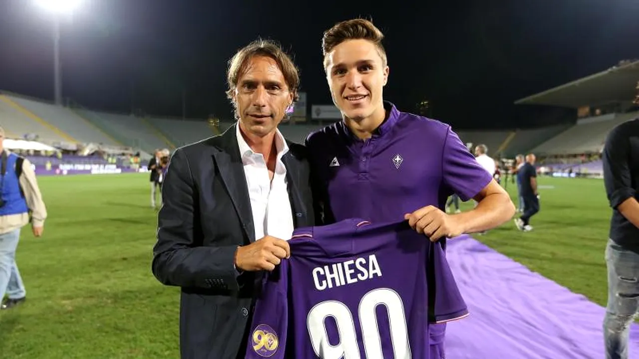 Are 19 ani, i-a luat fața lui Ianis la Fiorentina și valorează deja 2 milioane de euro. Tatăl său e faimos în Italia și a învins România lui Boloni, la București. 