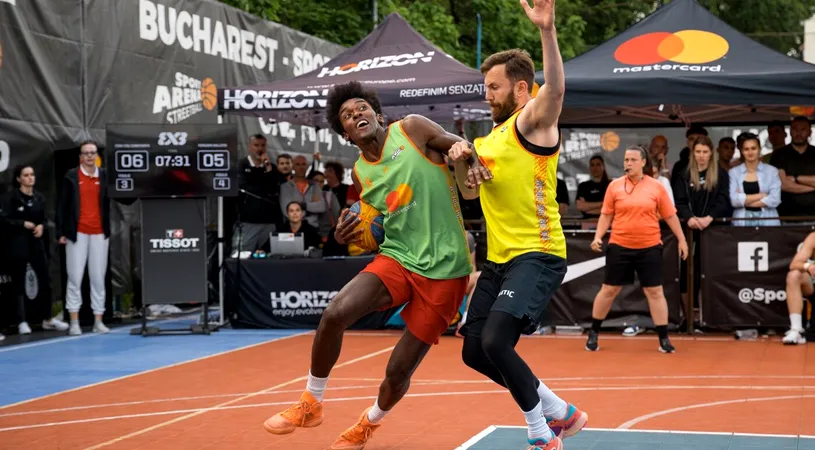 Show la Sport Arena Streetball: Alexia Căruțașu, recent câștigătoare a Ligii Campionilor la volei feminin, a dat startul finalei în turneul de baschet 3x3 | SPECIAL