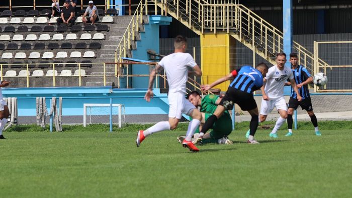 Gaz Metan Mediaș, învinsă într-un amical de o nou-promovată în Liga 2. Daniel Tătar a înscris fabulos, din propria jumătate | VIDEO
