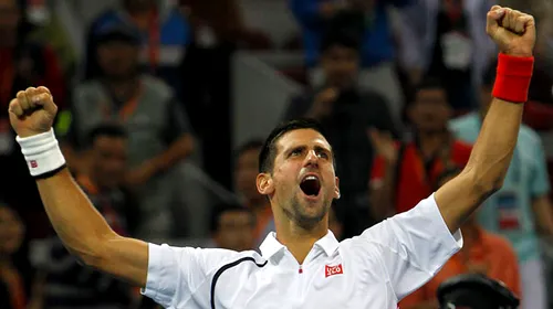 Djokovic, a doua victorie la Turneul Campionilor!** Sârbul a trecut în 3 seturi de Andy Murray