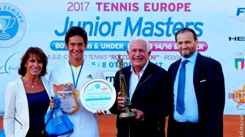 Juniorul anului 2017 este român! Nini Dica a primit cea mai importantă distincție în Tennis Europe Junior Tour