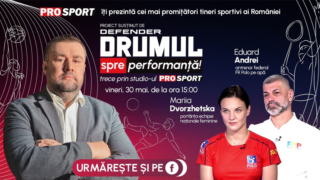 Emisiunea „Drumul spre performanță”, vineri, 30 mai, de la ora 15.00. Știați că există polo pe apă feminin?