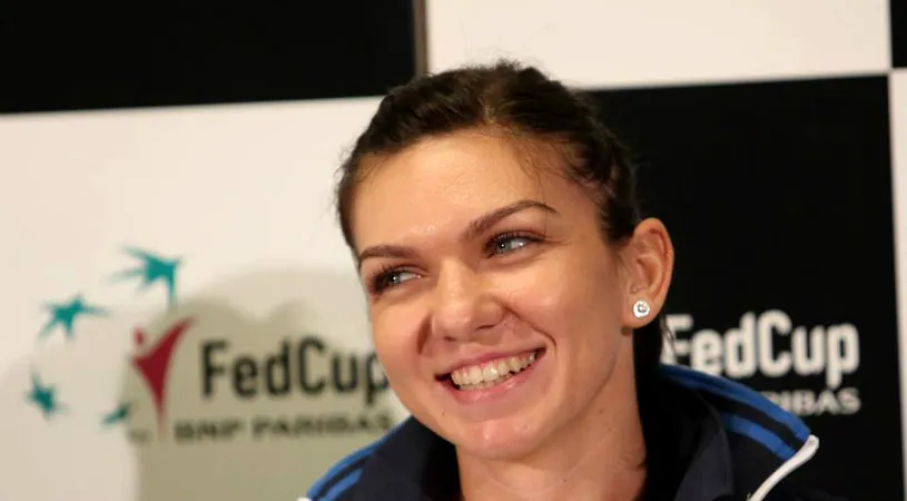 Halep a ratat șansa de a fi copil de mingi la un meci jucat de Federer: 