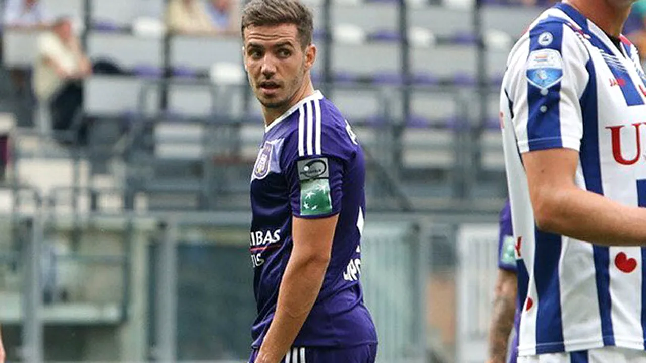 Pas greșit făcut de Anderlecht: 2-2 în deplasare la Eupen. Chipciu a avut o evoluție ștearsă și a fost înlocuit în minutul 60