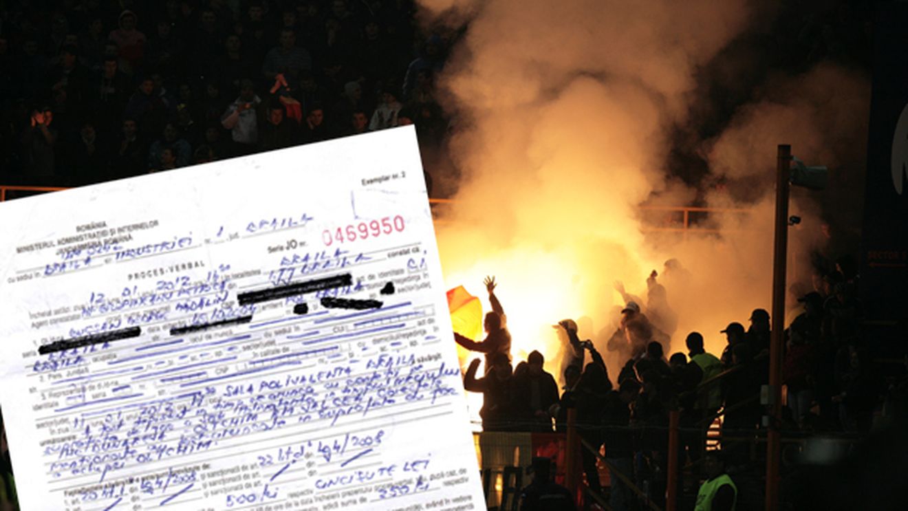 ABSOLUT FABULOS!** Asta e cea mai STUPIDĂ‚ amendă primită de un suporter din România! Vezi motivul halucinant