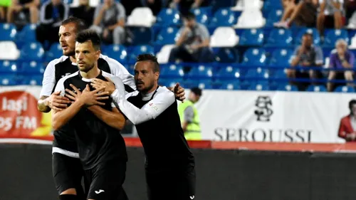 FC Hermannstadt - Astra 0-2. Llullaku și Erico îi strică debutul lui Miriuță! Alibec, pasă de gol