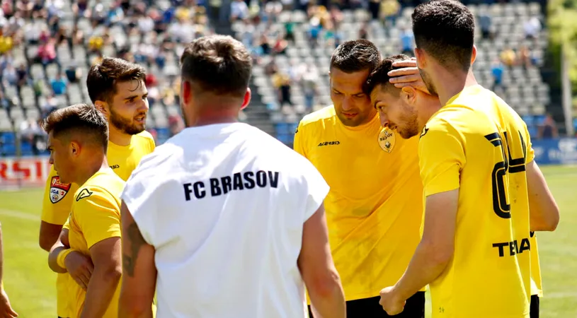 FC Brașov o ia aproape de la zero după salvarea de la retrogradare! Jucătorii care mai au contracte cu clubul și pentru noul sezon