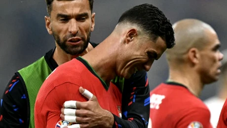 E gata! Anunțul făcut de Cristiano Ronaldo, după ce a plâns în hohote pe teren