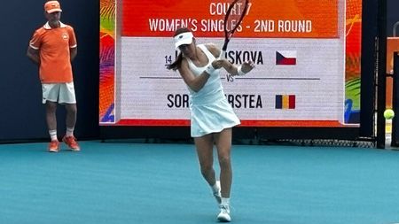 Sorana Cîrstea, obstacol neașteptat la Miami: „Îmi venea miros de friptură în setul decisiv”