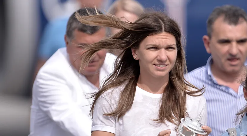 Întâmplare nemaipomenită cu Halep și antrenoarea unei adversare: 