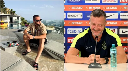 Oficialul FCSB a uitat că a trecut și el pe la „facultate”? Meme Stoica îl distruge pe George Pușcaș pentru modul în care se îmbracă: „La fel făcea Dani Alves și acum dă țigări la schimb” | VIDEO