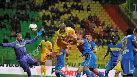 Punct cu punct nu vine titlul: Vaslui - Petrolul 1-1. Antal se alătură plutonului din fruntea golgheterilor din Liga 1