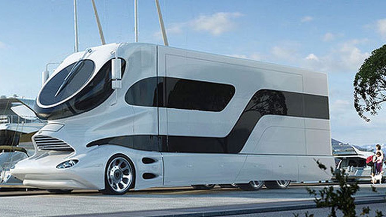 FOTO SPECTACULOS** Miliardarii nici măcar nu visau așa ceva! Cea mai scumpă rulotă din lume arată ca un palat