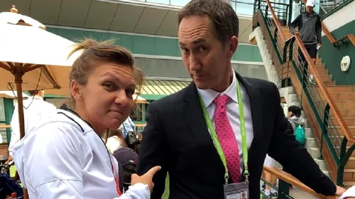Simona Halep a tras o sperietură înaintea meciului de la Wimbledon: „Mi-au furat antrenorul!”
