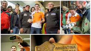 REPORTAJ | Selfie la miezul nopții în mijlocul aeroportului. Campionul român din Dakar și pietrele prețioase din rucsacul minune 