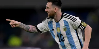 Superstarul Leo Messi a „zburat” peste borna de 100 de goluri la naționala Argentinei, după hattrickul de senzație din prima repriză a amicalului cu minuscula Curacao!