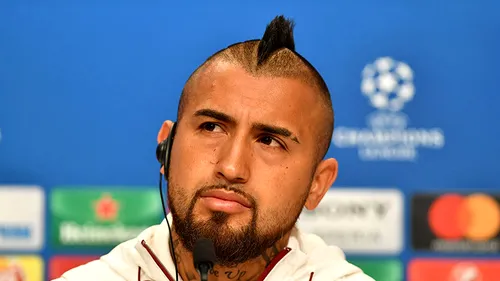 Arturo Vidal, declarații pline de fair-play despre România. Ce a spus starul lui Bayern Munchen