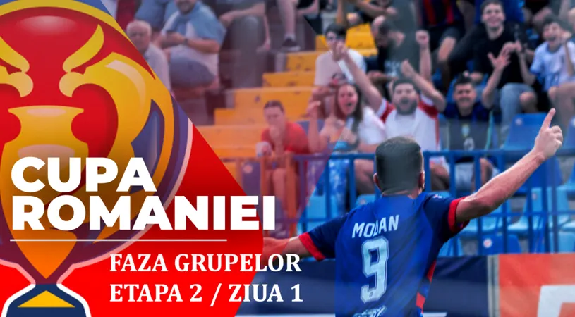 Cupa României, faza grupelor | Progresul Spartac – Petrolul se dispută ACUM. FC Bihor a produs surpriza la Miercurea Ciuc, contra Csikszereda, în primul meci din etapa a 2-a