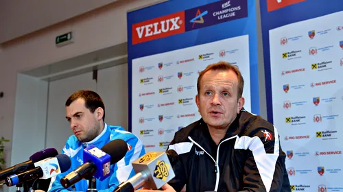 Sundovski: „Sperăm să batem pe Kiel și să ne calificăm în faza următoare a Ligii Campionilor”