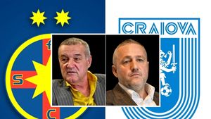 FCSB sau Universitatea Craiova: cine are cei mai buni fotbaliști din Superliga? Mihai Rotaru compară post cu post vedetele celor două echipe, în direct, și îi dă o lovitură cruntă lui Gigi Becali! „Nu l-aș da pe el pentru Coman”