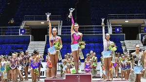 Andreea Verdeș, medaliată cu aur la Cupa României la gimnastică ritmică