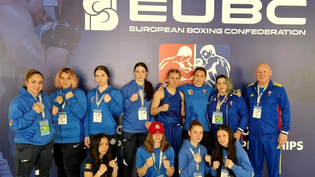 România, performanță excepțională obținută la Erevan! Sportivii noștri au câștigat 9 medalii la Campionatele Europene de box pentru tineret