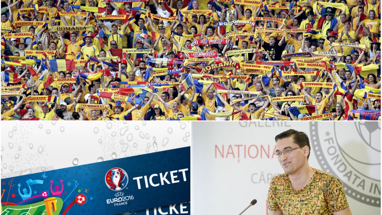 EXCLUSIV Deși UEFA avertizează că e ilegal, piața e inundată cu oferte de bilete pentru meciurile României la Euro 2016. Agențiile cer și 500 de euro pe un bilet de 25. Suporterii bănuiesc FRF, federația neagă 