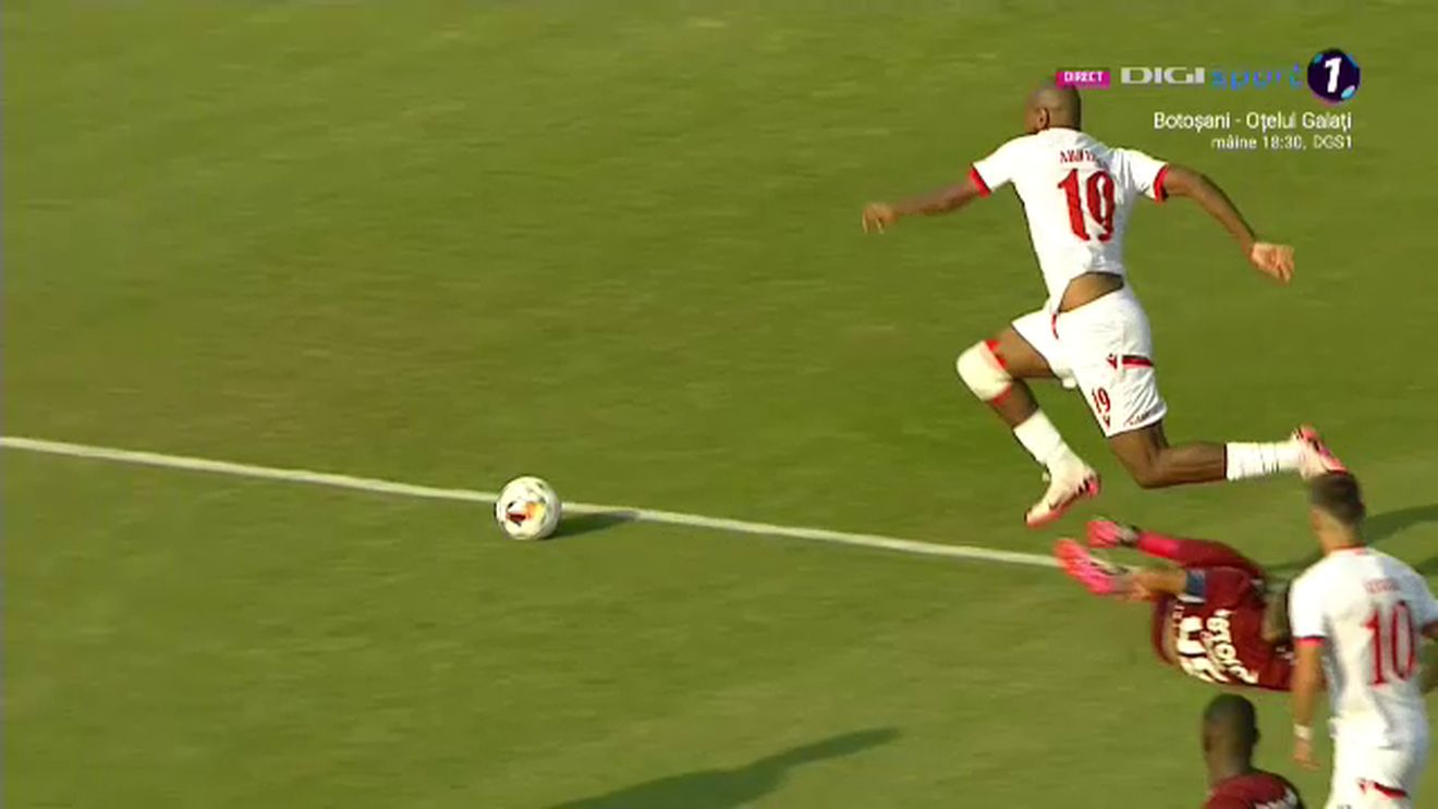 Vidican a distrus-o pe Dinamo în meciul cu CFR Cluj! Verdict categoric în faza în care au cerut "câinii" penalty: "E clar! Mult mai mult decât cel primit de ardeleni"