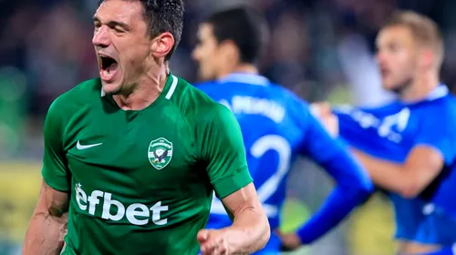 Claudiu Keșeru, decisiv în Bulgaria! Atacantul lui Ludogorets, gol la trei minute după ce a intrat pe teren