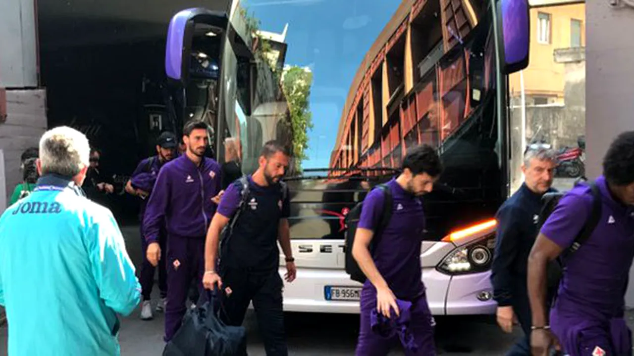 Se mai întâmplă! Meciul dintre Sampdoria și Fiorentina a fost decalat: echipa lui Tătărușanu și Hagi jr. a întârziat la stadion