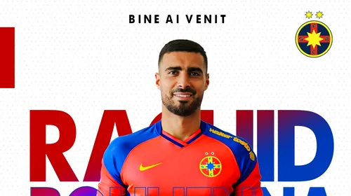 Rachid Bouhenna a fost prezentat oficial la FCSB! Algerianul a efectuat deja primul antrenament sub comanda lui Toni Petrea