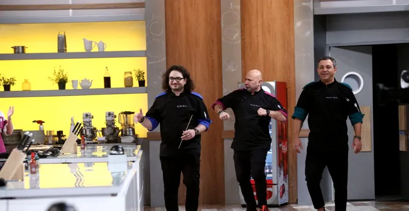 FOTO / Irina Fodor, noua prezentatoare ”Chefi la cuțite”. Chefii Bontea, Dumitrescu și Scărlătescu și-au ales bucătarii din echipele sezonului 9