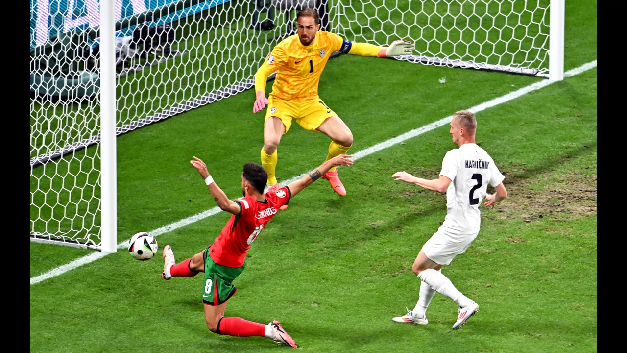 Dezastru pentru Portugalia şi Horațiu Moldovan: Jan Oblak, rivalul  românului de la Atletico Madrid, i-a apărat penalty lui Cristiano Ronaldo  în minutul 105 al meciului cu Slovenia, din optimile EURO 2024!