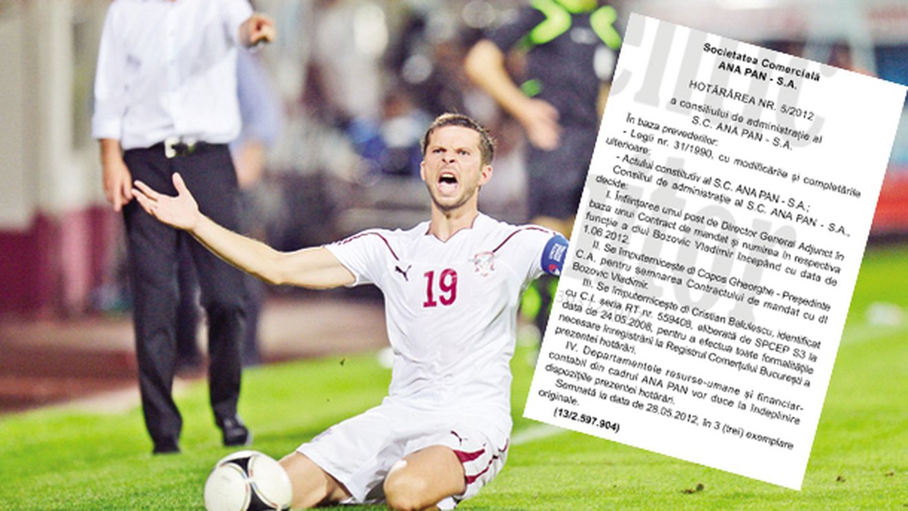 HAOSUL domnește în Giulești!** Bozovic a ajuns director general adjunct la Ana Pan pentru a nu avea probleme cu viza!