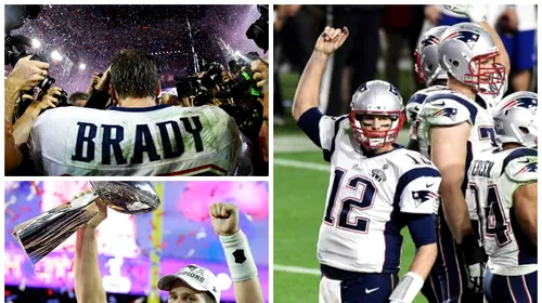 Legendarul Brady! Quarterbackul lui Patriots a câștigat cel de-al patrulea Super Bowl din carieră, după un meci epic contra lui Seattle Seahawks! Doar Joe Montana și Terry Bradshaw mai reușiseră asta în istoria NFL