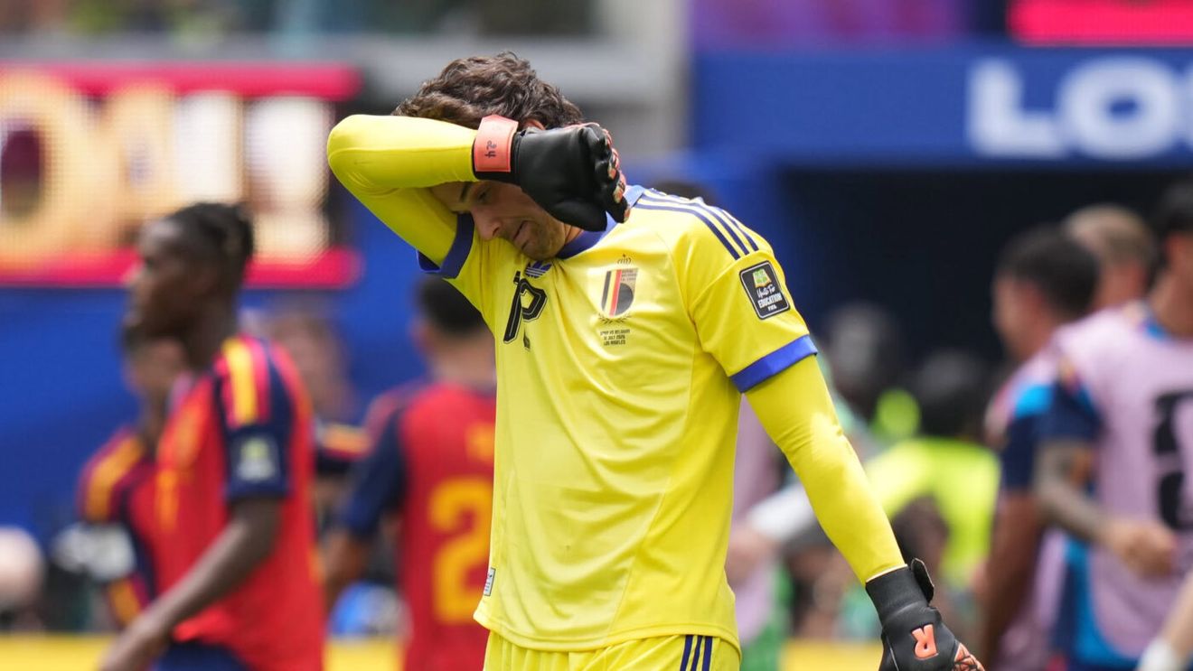 Belgienii au reacționat după gafa portarului Lammens cu Spania: „Ce DEZASTRU!”