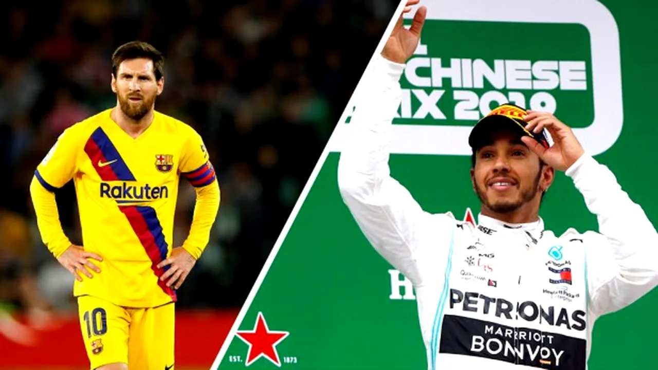 Messi și Hamilton, la egalitate. Cei doi au câștigat premiul pentru cel mai bun sportiv din lume la Gala Laureus