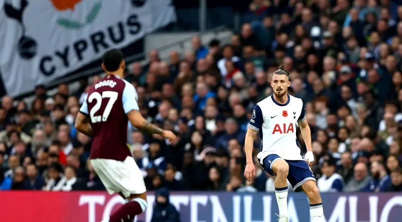 Reacția lui Radu Drăguşin, după Tottenham - Aston Villa 4-1. Englezii sunt la picioarele lui