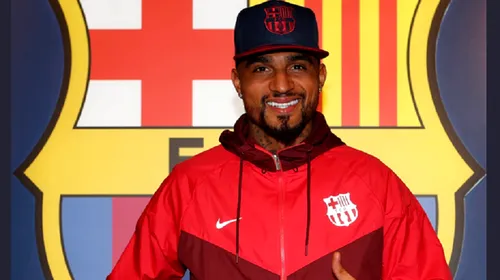 FOTO | Kevin Prince Boateng, taxat de un fan: „Ai venit la Barcelona doar pentru a face poze?” Replica genială a mijlocașului