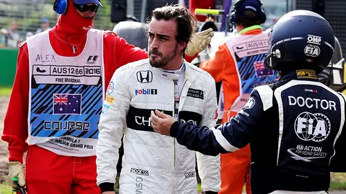 Max Mosley: „Fernando Alonso nu ar fi supraviețuit unui accident similar acum 20 de ani!” FOTO Cum arată mașina spaniolului după impactul la 300 km/h