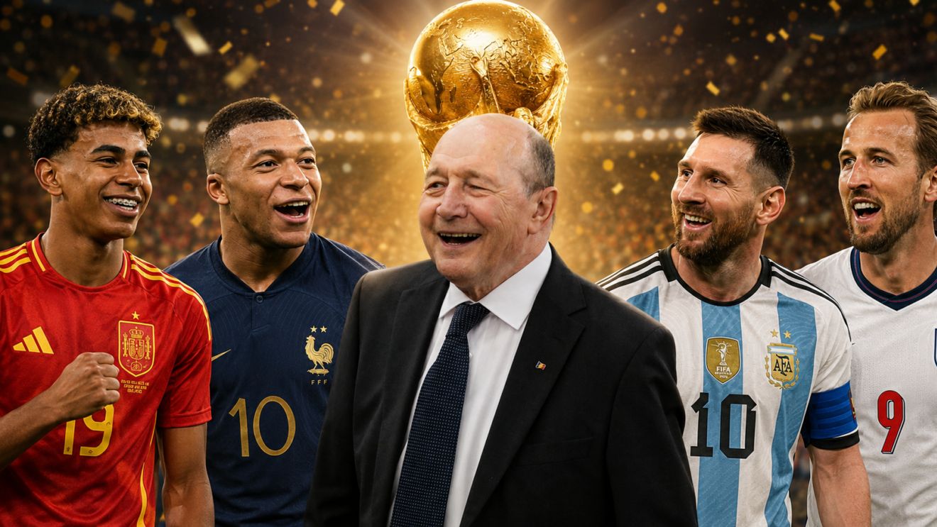 Traian Băsescu știe cine va câștiga Cupa Mondială! Cum l-a numit pe Mbappe