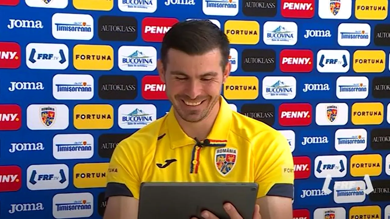 10 întrebări trăsnite de la copii pentru jucătorii echipei naționale a României! Florin Niță, pus în dificultate: „Când erai mic, îți plăcea supica?” | VIDEO