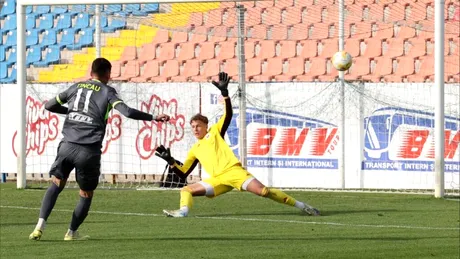 Amical cu 11 goluri pentru FC Bihor! Orădenii și-au marcat două autogoluri, dar au învins ”U” Cluj U19