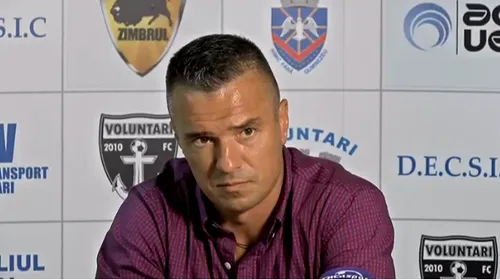 De ce a fugit Pancu din Giulești? Legenda Rapidului, gata să plângă în conferința de prezentare la FC Voluntari: „Coborâsem la cel mai jos nivel, nu mai puteam continua. Rapid nu intră nici în play-off-ul Ligii 2!”