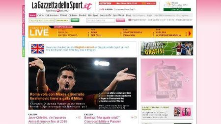 Gazzetta dello Sport: "Roma a suferit mult cu CFR-ul! Trebuie să-i mulțumească sorții"
