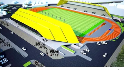 Un nou stadion ultramodern prinde contur în România! S-a început deja construcția lui | FOTO