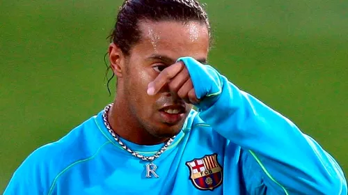 Ronaldinho: „Ultimele cinci luni la Barca au fost un coșmar!”