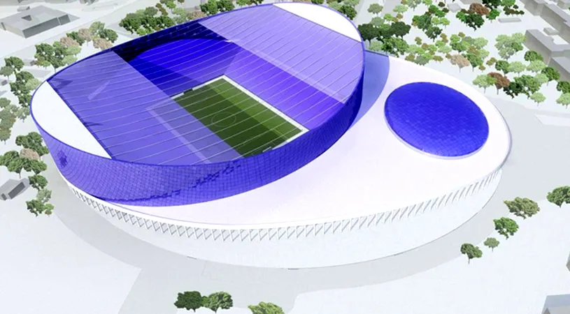 FOTO! Bănățenii vor să construiască un stadion de Champions League!** Vezi variantele și cât îi va costa